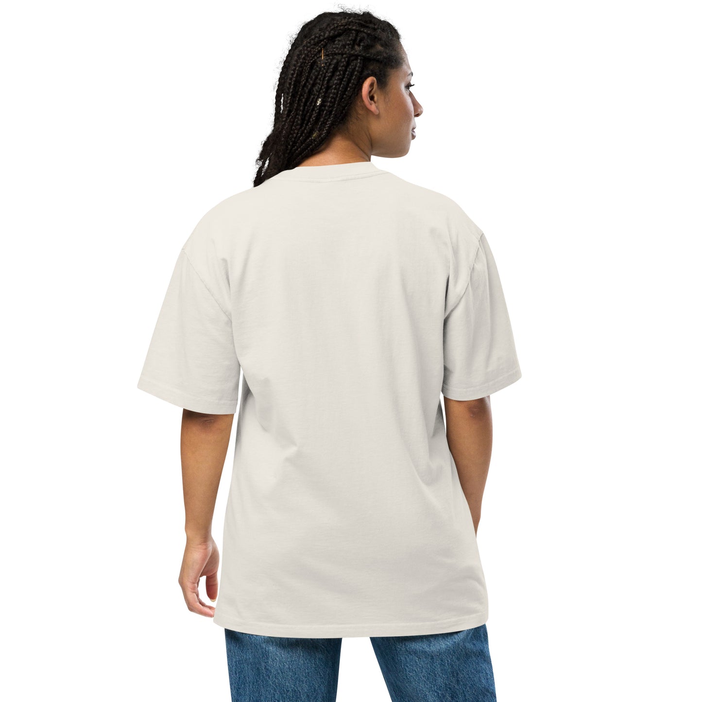 Oversized faded t-shirt - David Farris Art