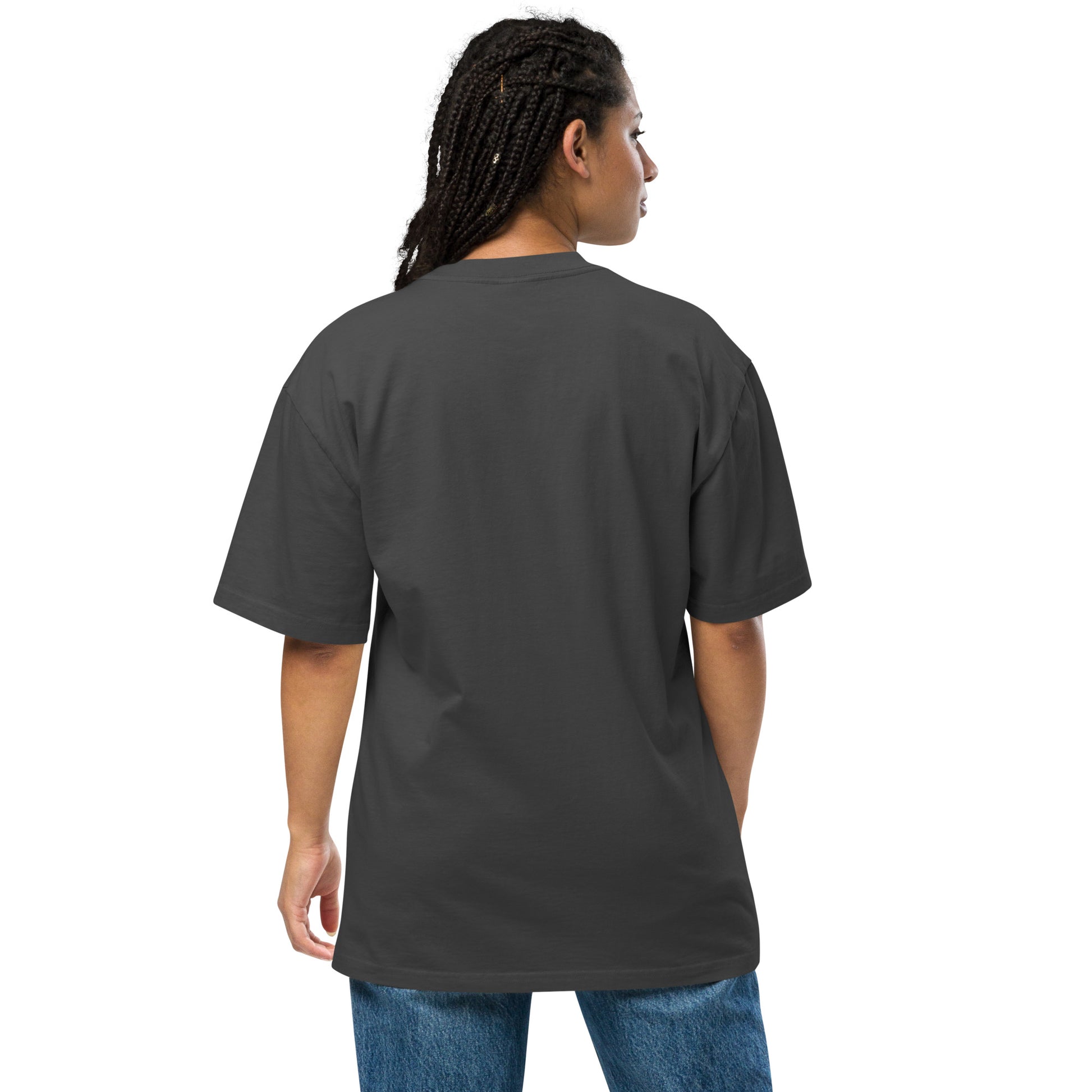 Oversized faded t-shirt - David Farris Art 