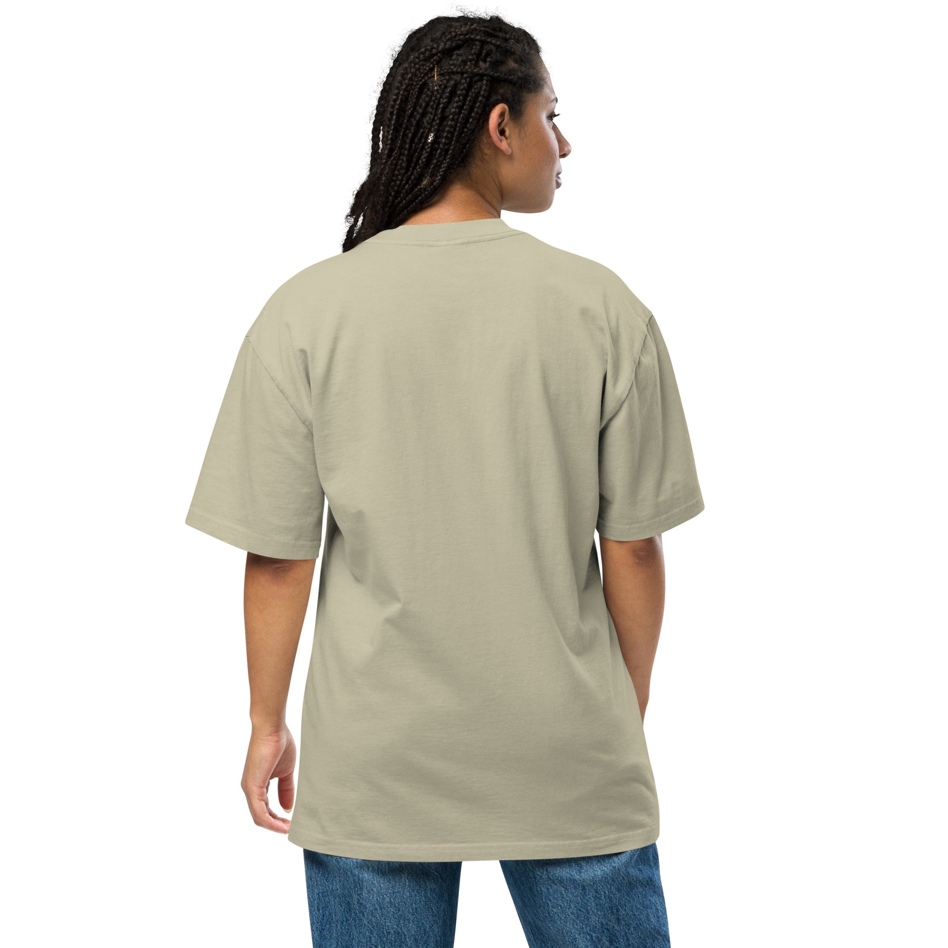 Oversized faded t-shirt - David Farris Art 