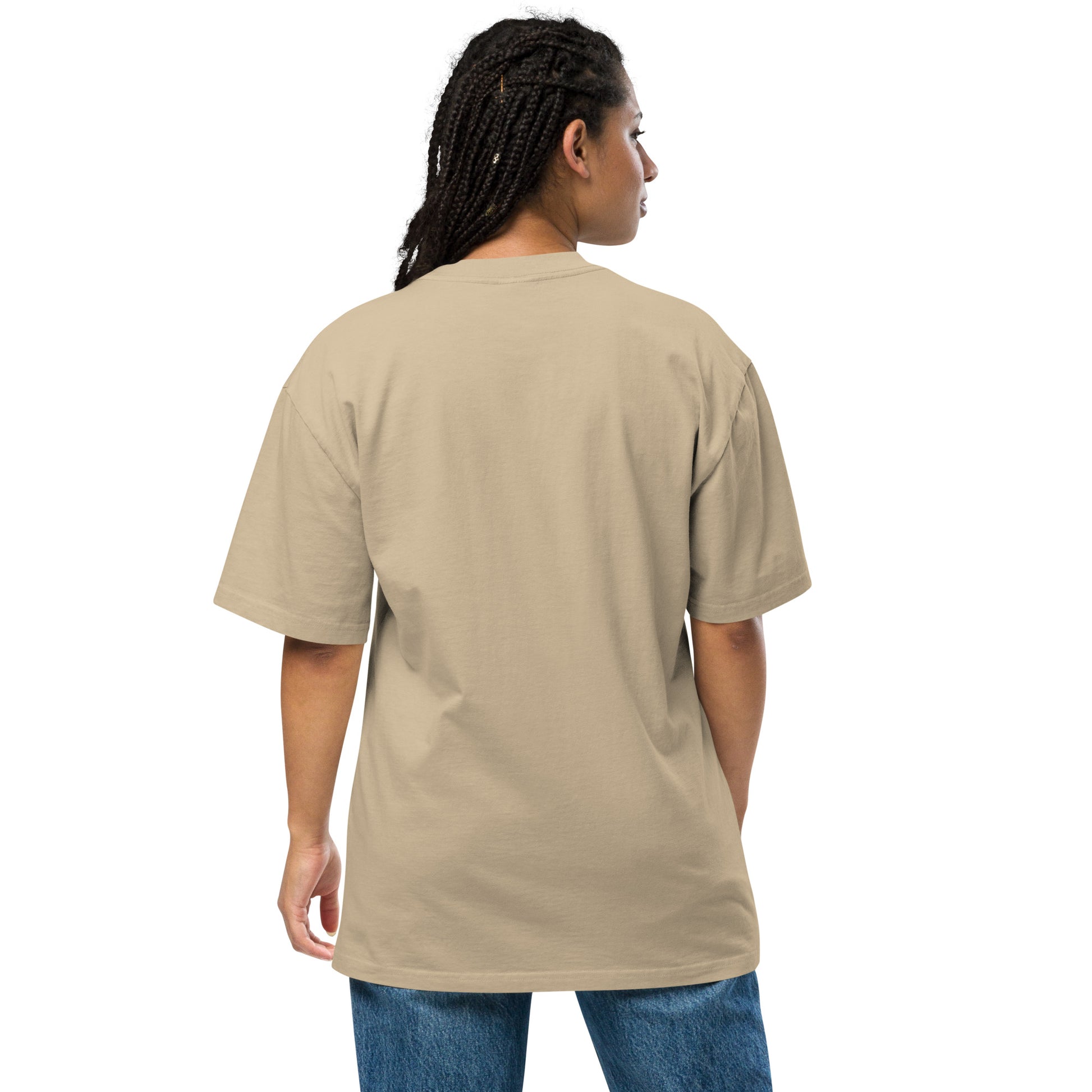 Oversized faded t-shirt - David Farris Art 