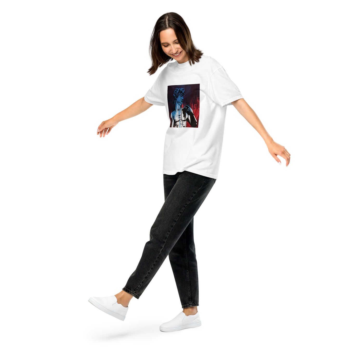 Unisex garment-dyed heavyweight t-shirt